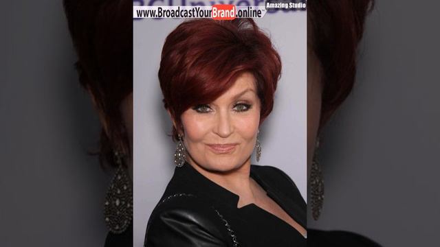 Cherry Red Hair Color From Inimitable Businesswoman Sharon Osbourne