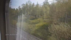 Природа России из окна поезда "Москва-Владивосток"