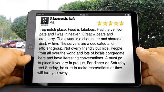 U Zavesenyho cafe Prague - Outstanding Five Star Review by A G. смотреть онлайн
