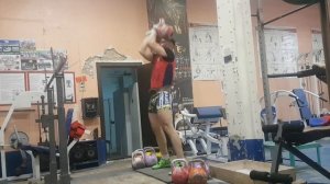 106 подъемов 32х2 за 5 минут! Марков Иван