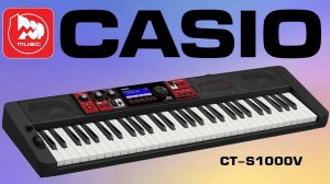 Casio CT-S1000V - синтезатор, который поёт!