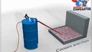 Cистема удаления стружки из баков СОЖ Chiperator
