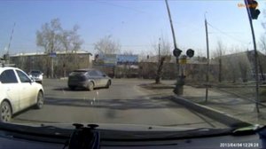 Поворот направо со второго ряда