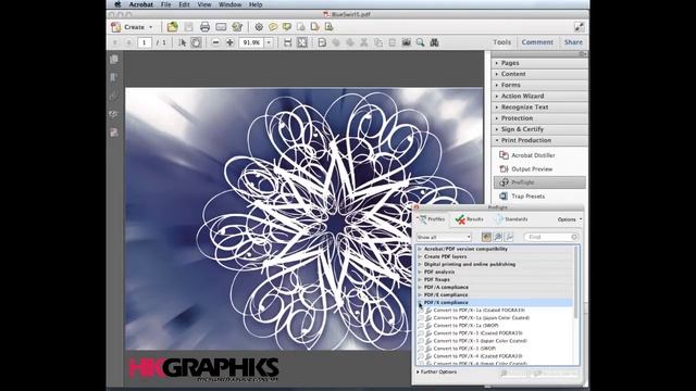Tutorial - Converting PDF to PDF/X1a in Acrobat X смотреть онлайн