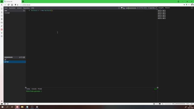 Einführung in die Online-IDE смотреть онлайн