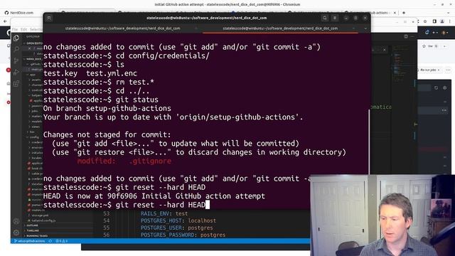 Set up GitHub Actions with Rails 7 and Get Working with PostgreSQL смотреть онлайн