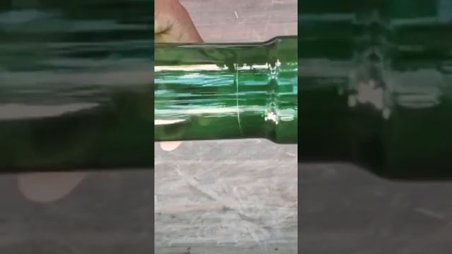 how to cut glass bottle