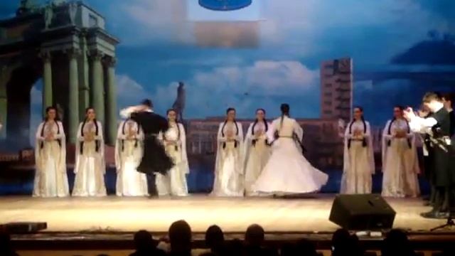 Осетинский ансамбль Иристон СПб - Молодёжный танец