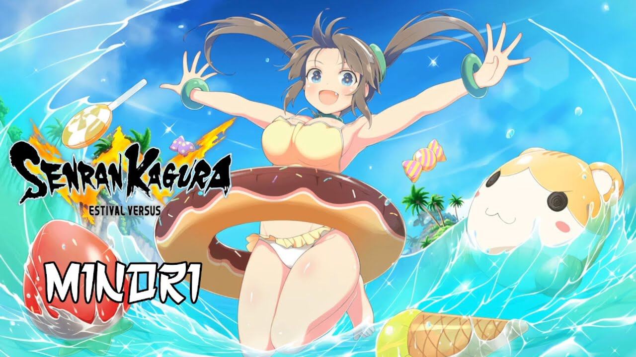 Senran Kagura Estival Versus - Минори в купальнике (PC) 18+ смотреть онлайн