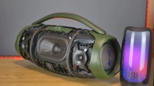 JBL Boombox 3 Squad - Fabric Cover Removed "BASS KING!"