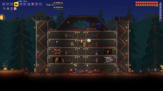 ТЕРРАРИЯ Calamity Mod / ПЕРВЫЕ БОССЫ,БОЛЬ,ПОСТРОЙКА ЗАМКА! TERRARIA №2
