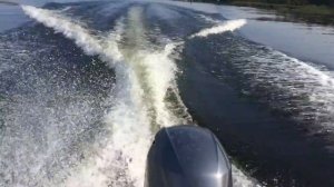 Yamaha 4 stroke 70 HP Outboard run