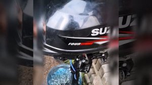 Suzuki df 2.5 Работа лодочного мотора