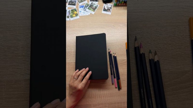 Удачное начало скетчбука!#art #coloredpencils #sketchbook #sketch #рисунок #художник #творчество