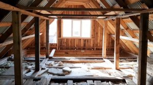 Что находится на чердаке в деревянном доме