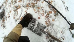 Зимний коп на пляже с 20 кГц катушкой