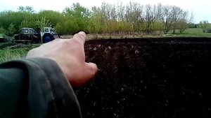 Нарезка борозд мотоблоком