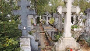 Русские офицеры на Сент Женевьев де Буа