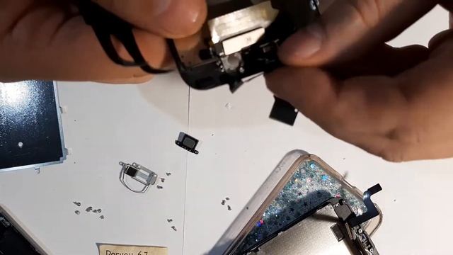 Как самому заменить битый модуль на iPhone 6s. Ремонт Сафоново Духовщина Ярцево смотреть онлайн