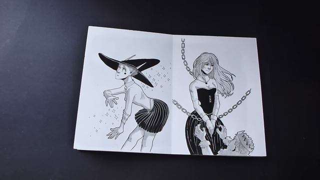 Обзор Скетчбука | Инктобр и ведьмы смотреть онлайн