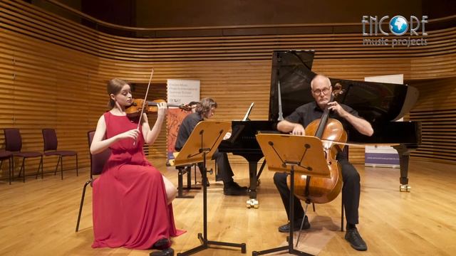 BRAHMS : Piano Trio in B major, op.8, 3rd mvt, Scherzo@EncoreMusicProjects2022 смотреть онлайн