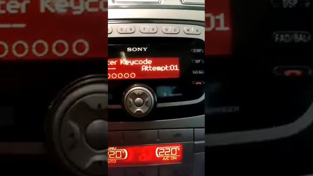 code radio Ford X-Max 2008 смотреть онлайн