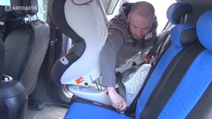 Крепление автокресла штатным ремнем