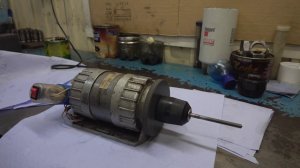 Якорь с патроном, испытание.