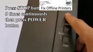 canon g2010 g series all Printer  reset