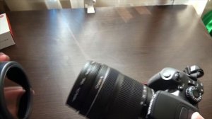Краткая распаковка и обзор бленды Canon EW-73B для объектива 18-135 IS STM