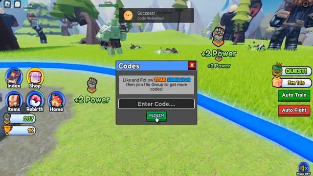 Roblox Titan Simulator New Codes August 2023 смотреть онлайн