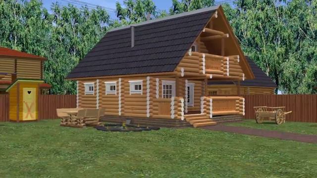 Гостевой дом баня. Проект "Глеб" смотреть онлайн