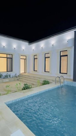 Bakıda 4 otaqlı həyət evi/bağ evi 140 m², Şüvəlan q. Баку 4-комн. дом/дача 140 м², пос. Шувеляны