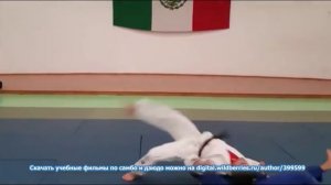 Дзюдо. Как выполнить бросок мельница без захвата ног. Kata-guruma.