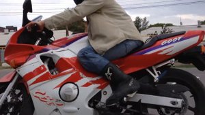 Габаритная восьмерка на honda cbr 600 f2 стандартная