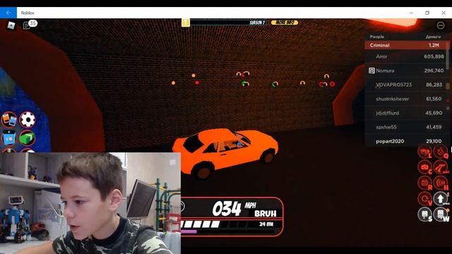 Играю в опасную игру! Там можно попасть в тюрему!Роблокс#2 смотреть онлайн