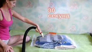 Вакуумные пакеты для вещей. Vacuum bags for clothes