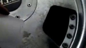 Снятие лака с диска