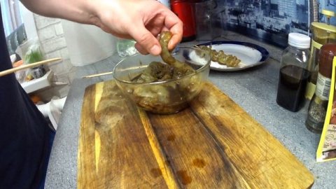 Креветки. закуска на стол. Шашлык из креветок.По Вкусу #креветки. #повкусу #праздничныйстол #закуск