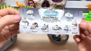 ДИНО MIX! СЮРПРИЗЫ, Динозавры Игрушки, ZURUSmashers DINOISLAND, YCOOBiopod, Kinder Surprise unboxin
