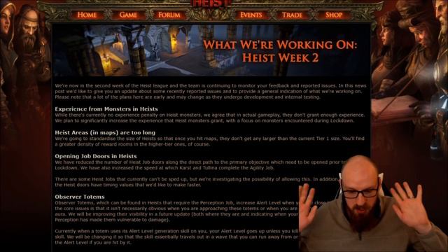 [POE Heist] What GGG is working on (2) [Patch notes boogaloo] смотреть онлайн