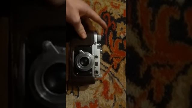 Купил новый фотоаппарат Зоркий С с индустар 22.