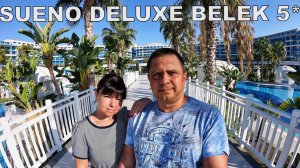 SUENO DELUXE BELEK 5* Обзор основного здания Лобби Бары SPA Крытый бассейн. 4К - Видео