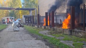 Тушение пожаров на электроустановках