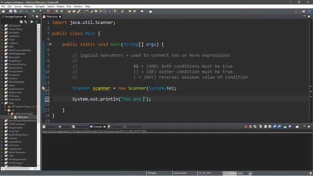 Java logical operators ❗ (AND OR NOT)