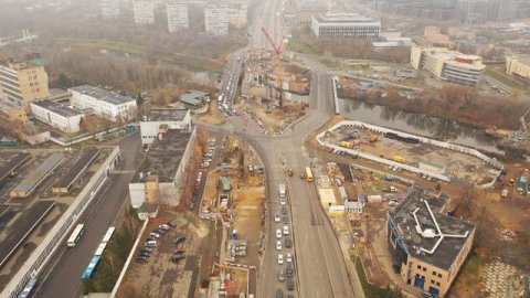 МКАД и Волоколамское шоссе