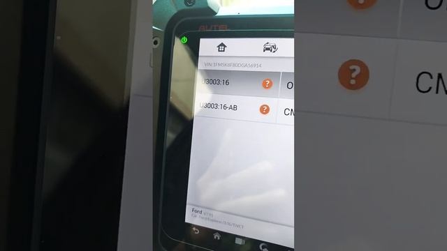 U3003 ABS module error on Ford Explorer #ford #explorer #autel