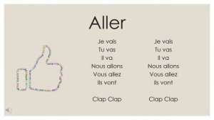 Chanson du verbe aller ~ Aller verb song
