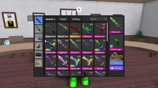 How to get the NEW Ice Piercer Crossbow & Snow Tokens Faster in MM2 (Roblox Murder Mystery 2) смотреть онлайн