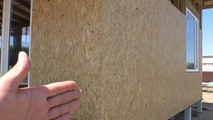 Обшивка каркаса ОСП